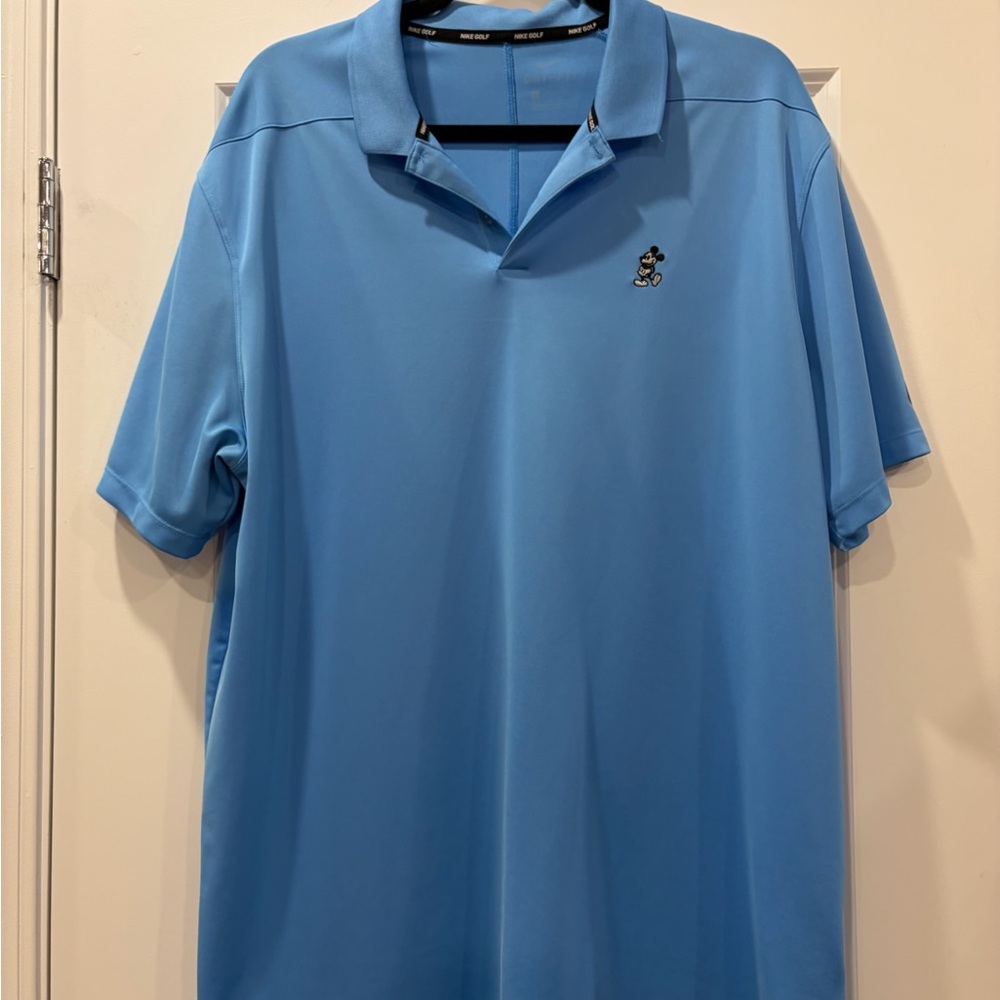 Nike DRI-FIT Disney Parks Men's Polo with Embroidered Mickey Mouse